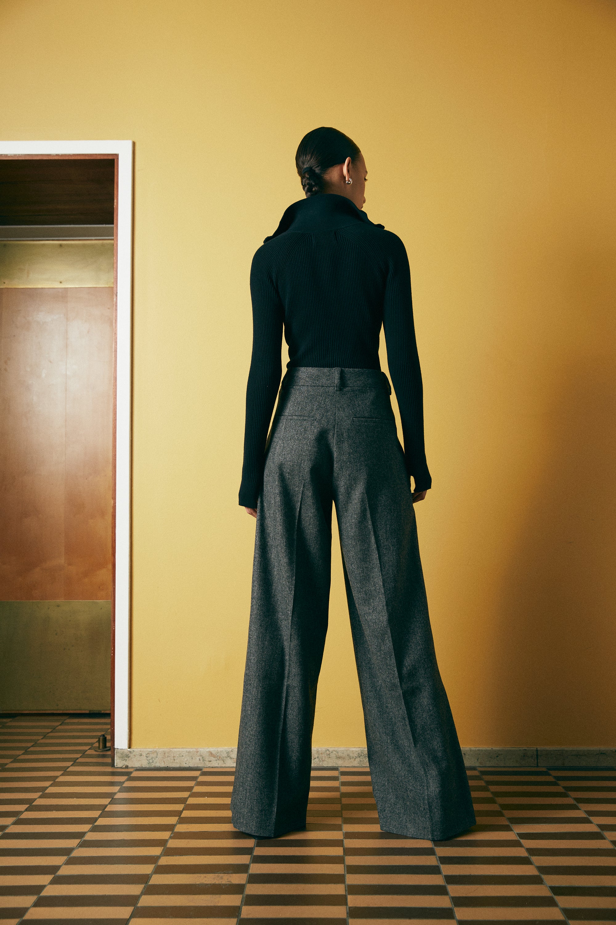 Carrick Zip trøje sort