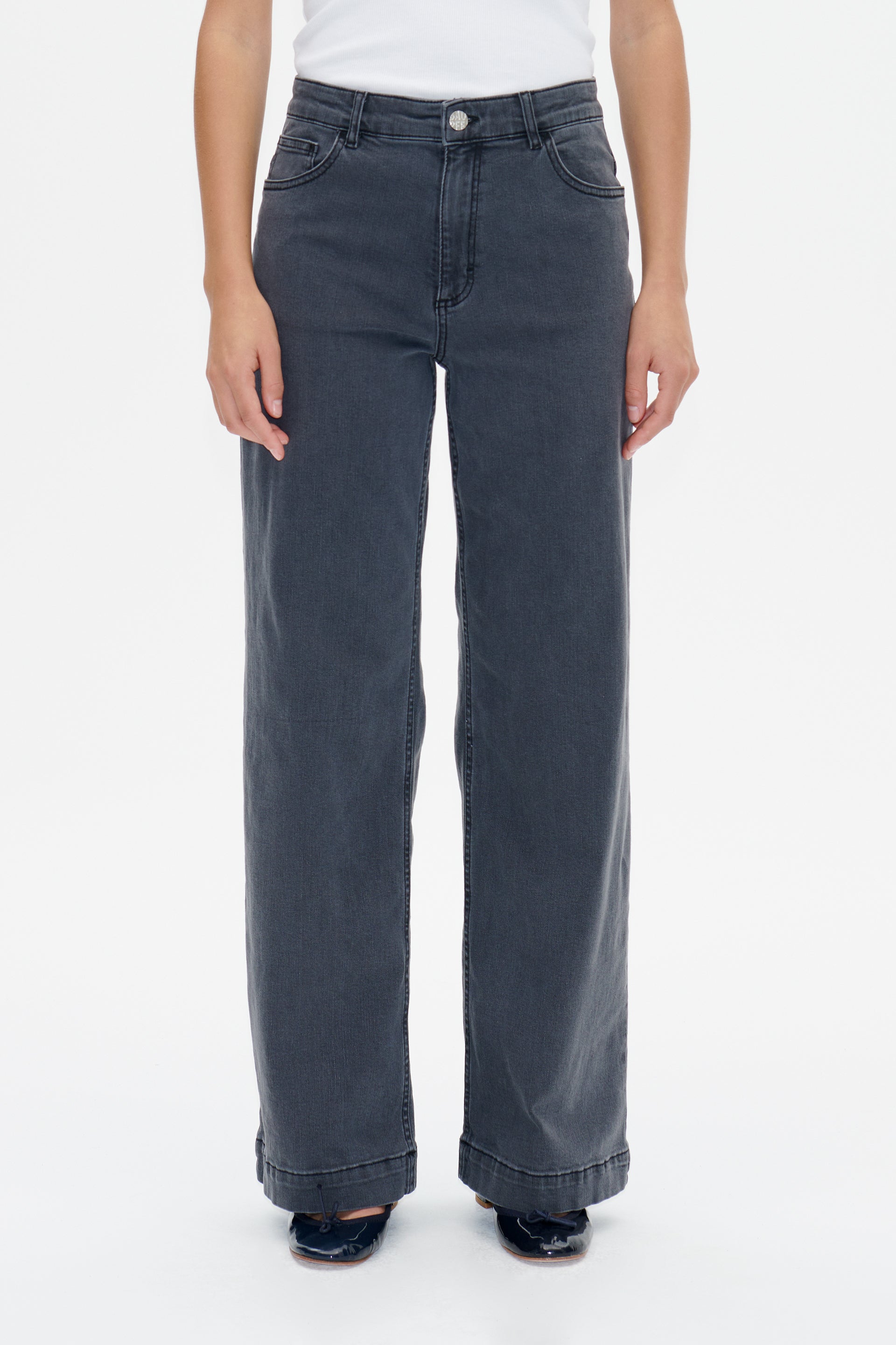 Nicette jeans - Grey Denim