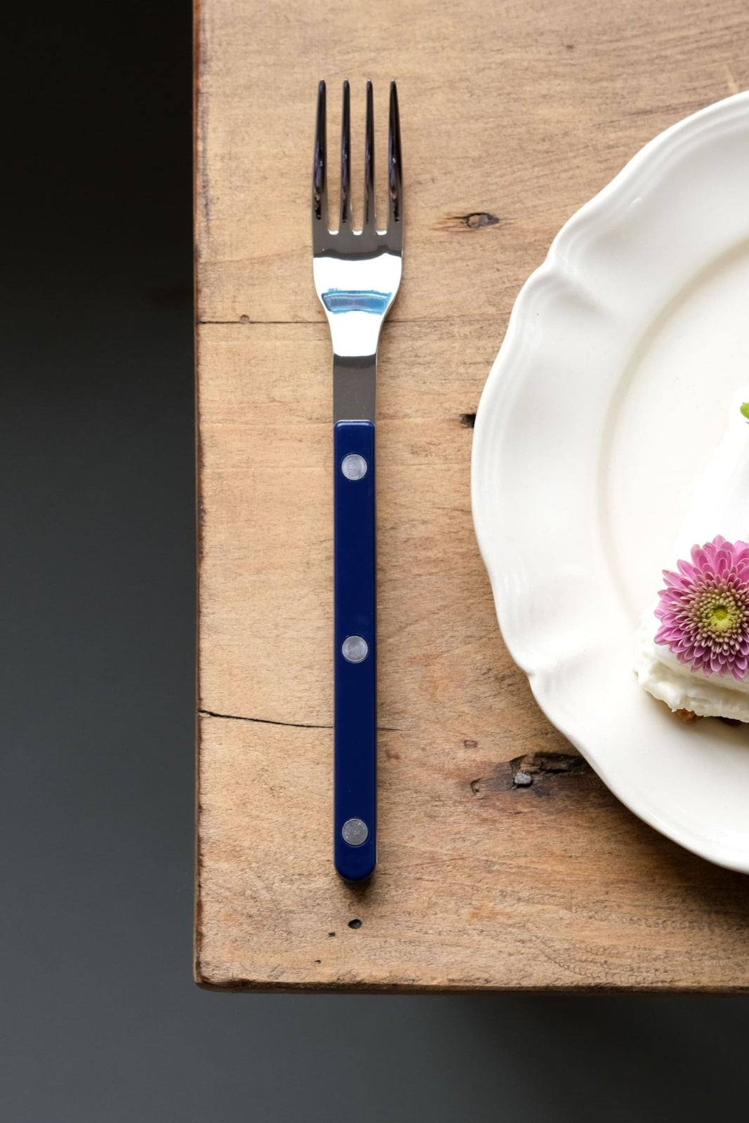Bistrot Solid gaffel - Navy Blue
