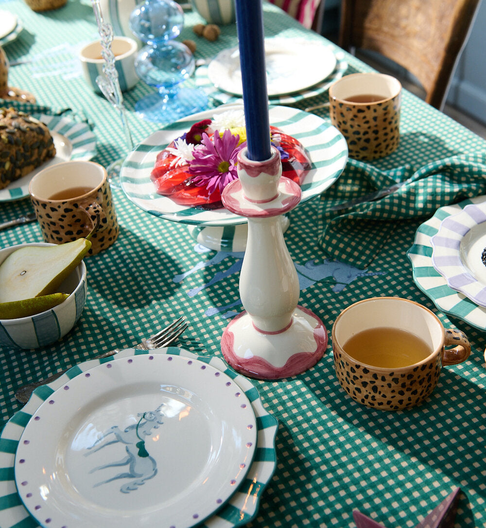 Pegasus frokost tallerken, blå - Ø22 cm.