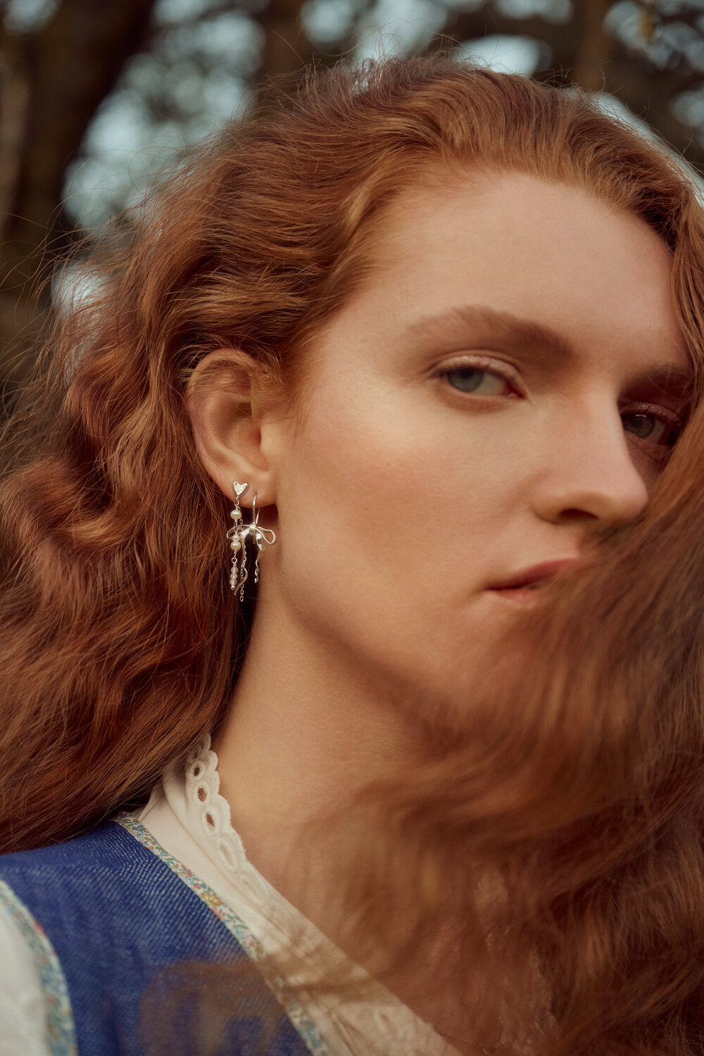 Sanja øreringe - Sølv