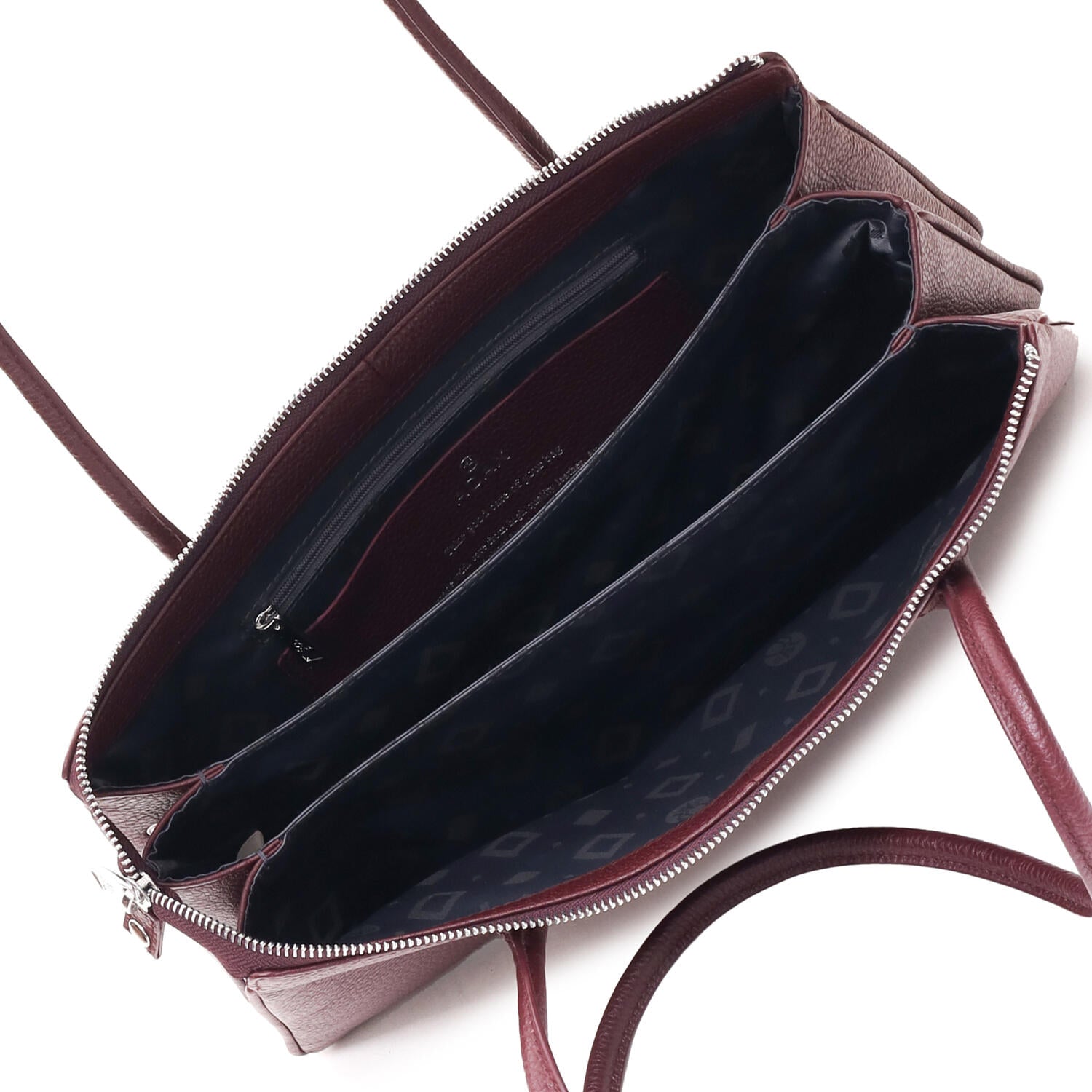 Alma Cormorano håndtaske - Burgundy