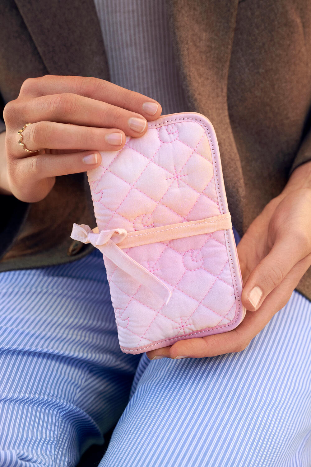 Smykke clutch - Moon & Stars Rose