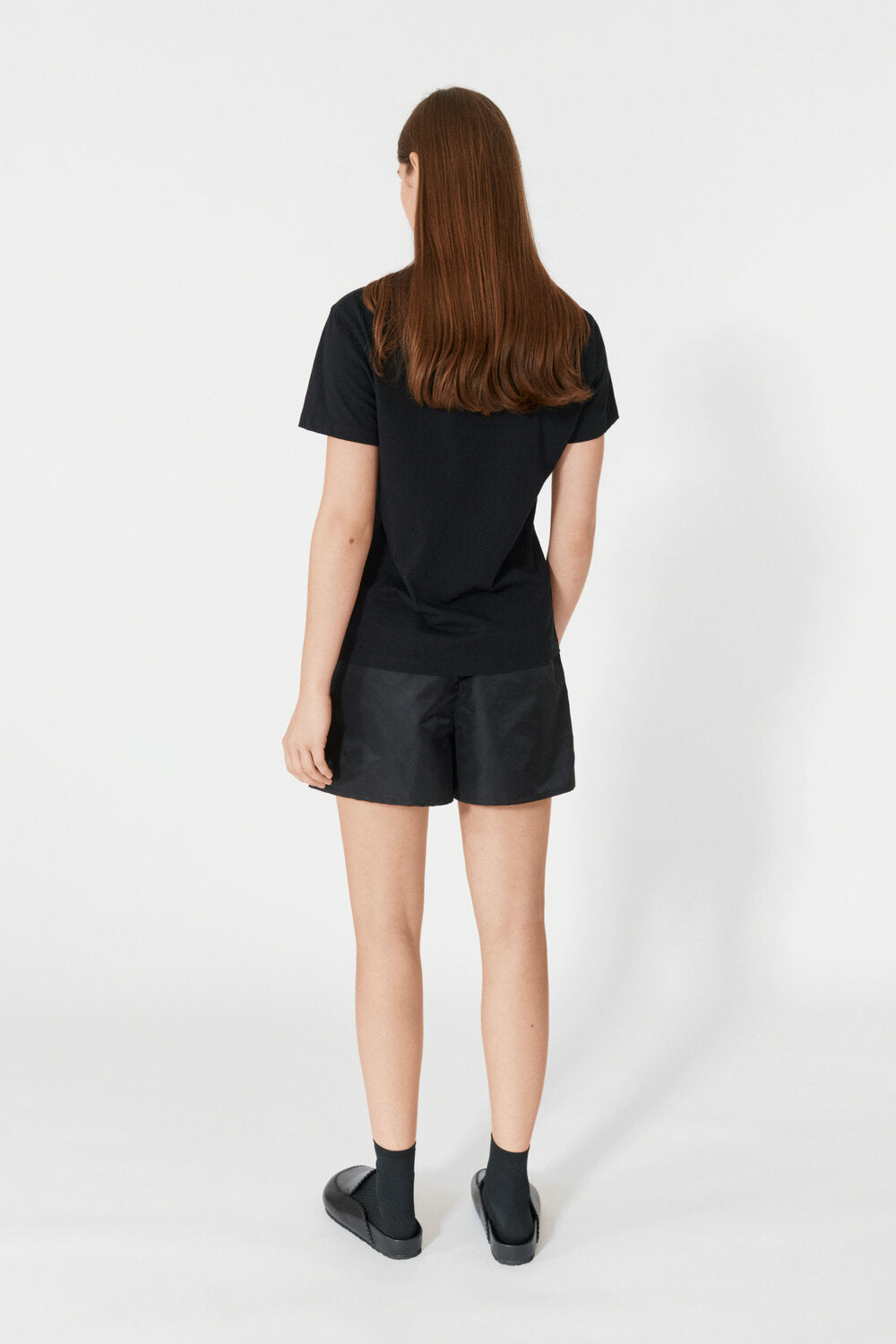 Alessio nylon shorts - sort