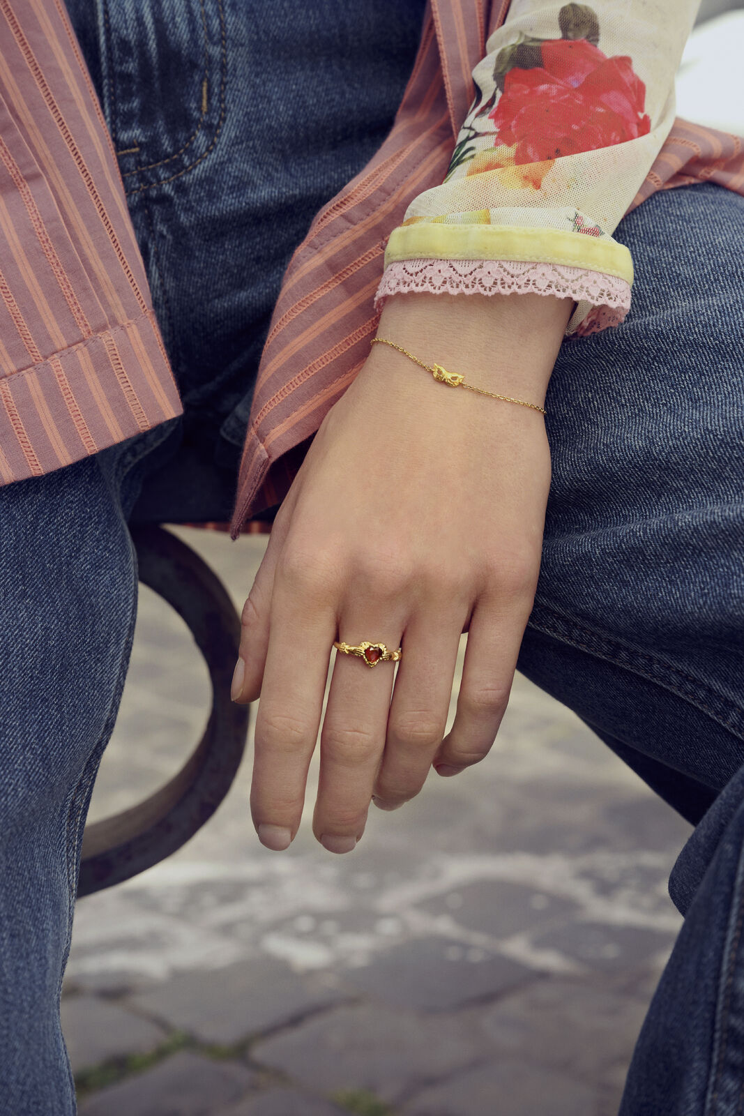 Capulet ring - forgyldt