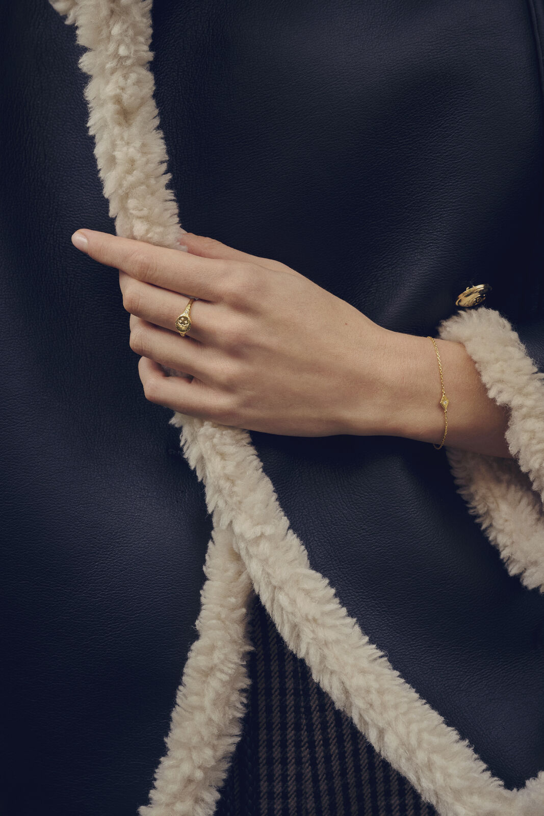Magdalena ring - forgyldt