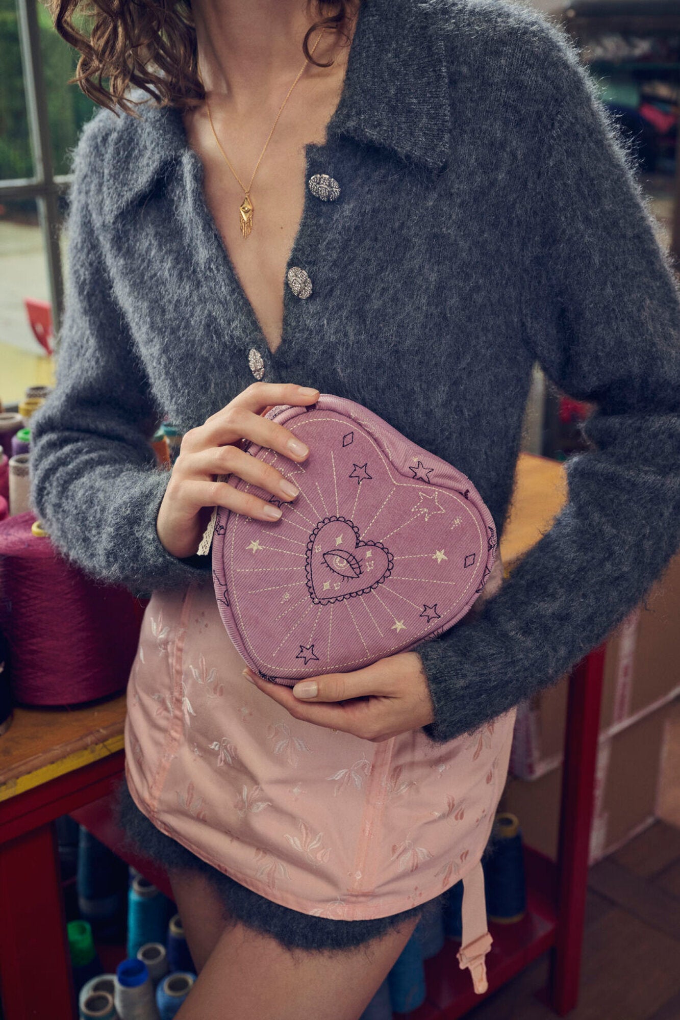 Heart makeuppung - Purple Magic Heart