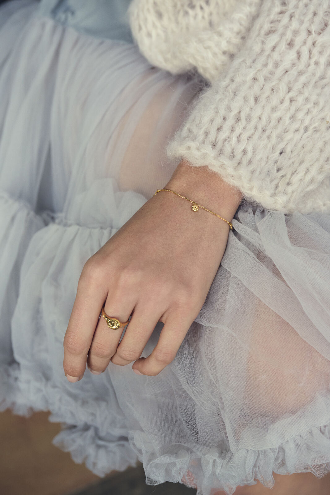 Magdalena ring - forgyldt