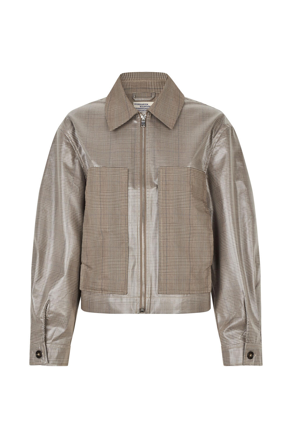 Bathilde jakke - Grey Wallstreet Check