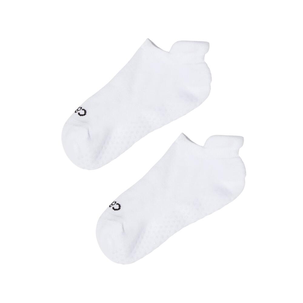Non-slip strømper – hvid