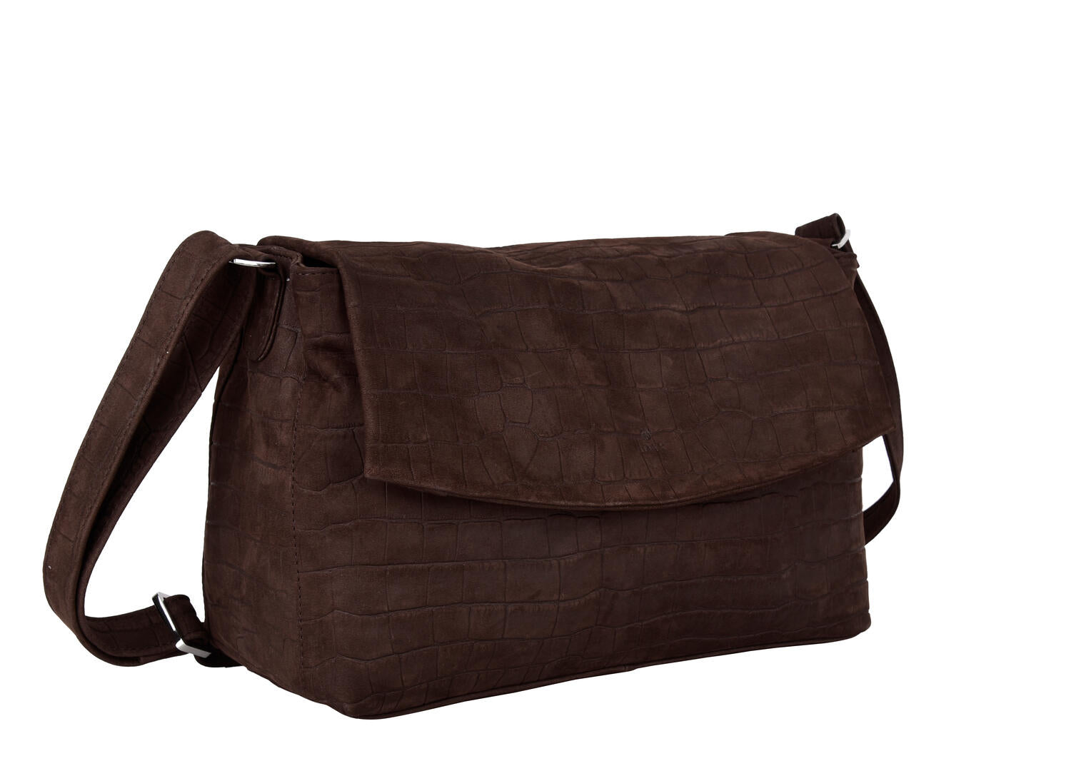 Capri Kelly skuldertaske - Chocolate