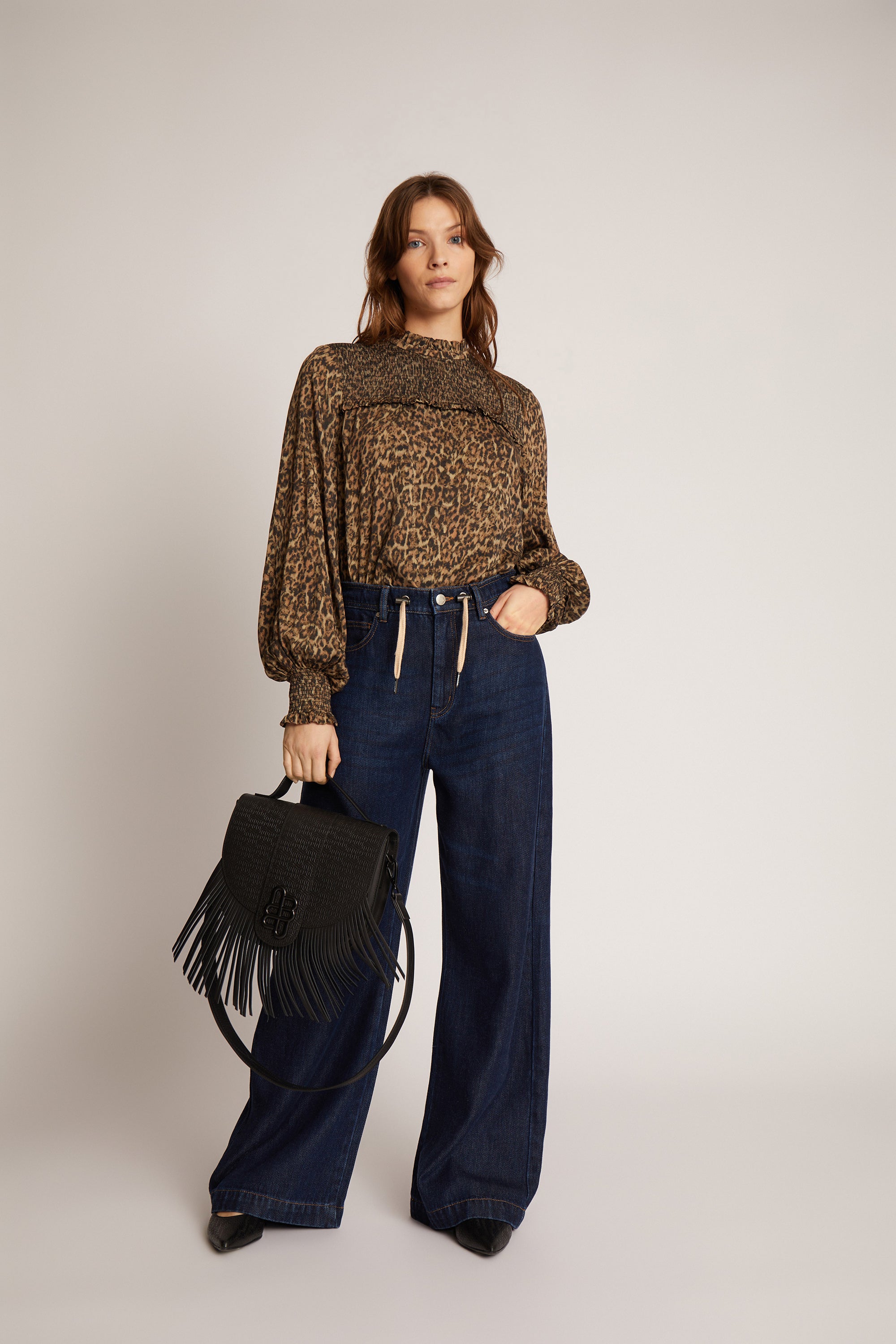 Obey wide leg jeans - Indigo