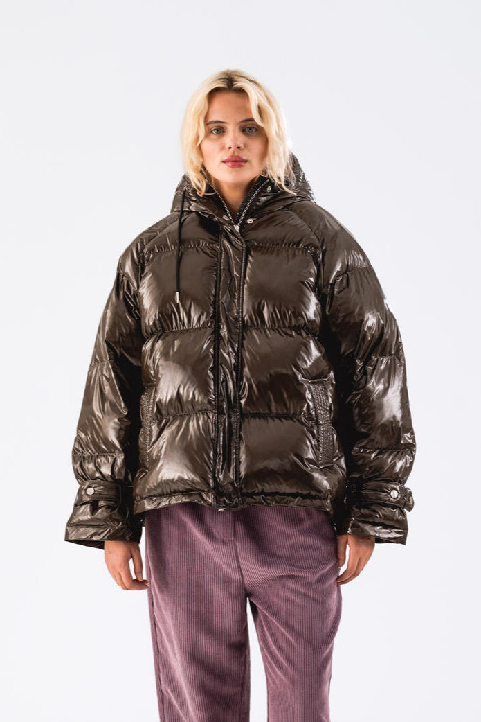 Shelby jakke - Dark Mokka