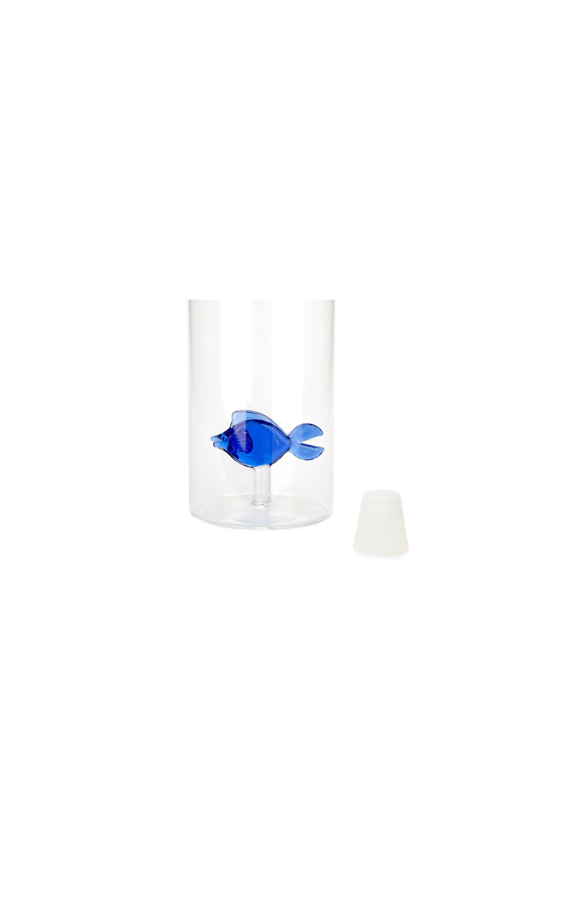 Atlantis Blue Fish glaskaraffel - 1,2 L
