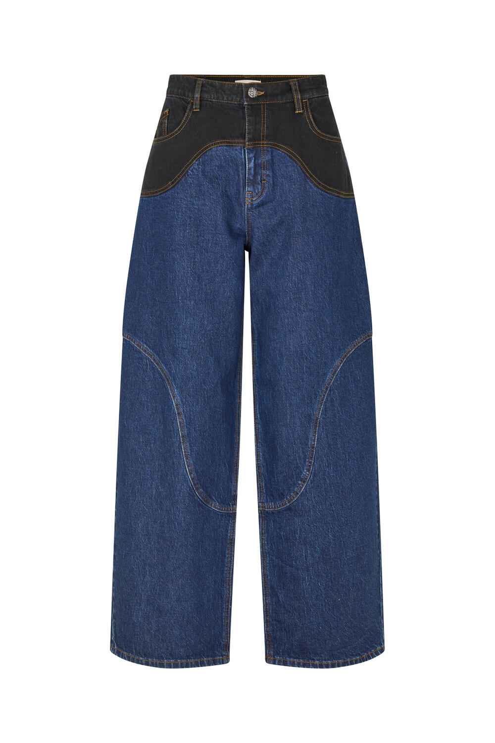 Napolen jeans - Blue Black Mix
