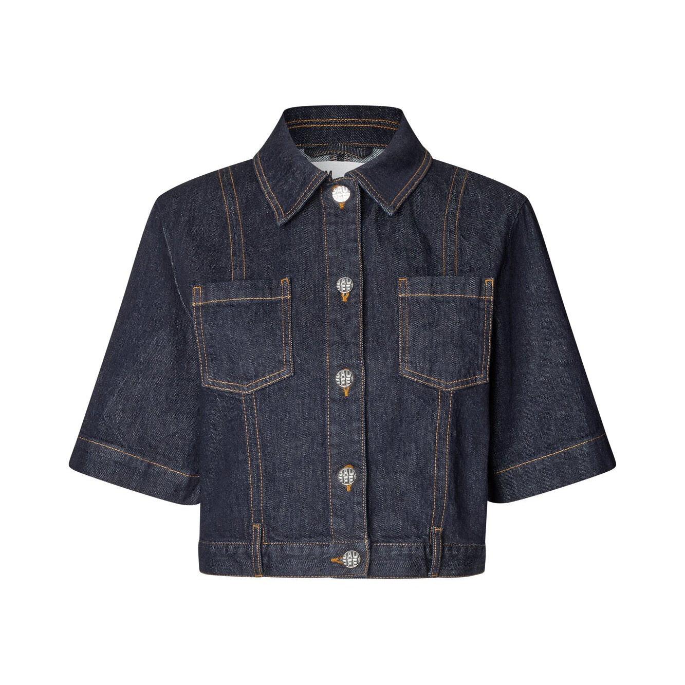 NO 05 denimskjorte - Dark Blue Rinse