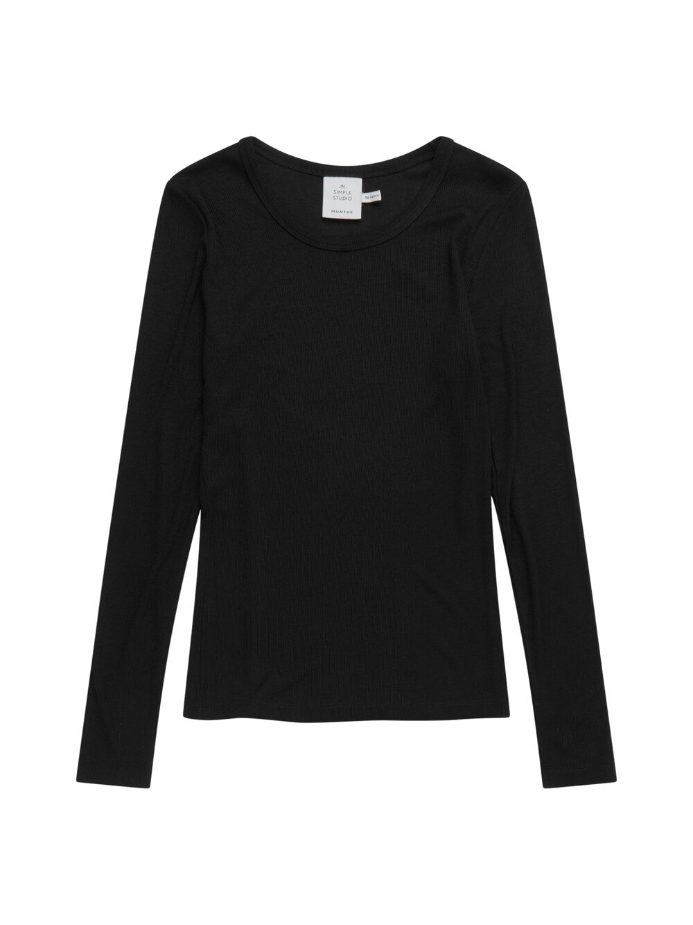 Cutest langærmet t-shirt - sort