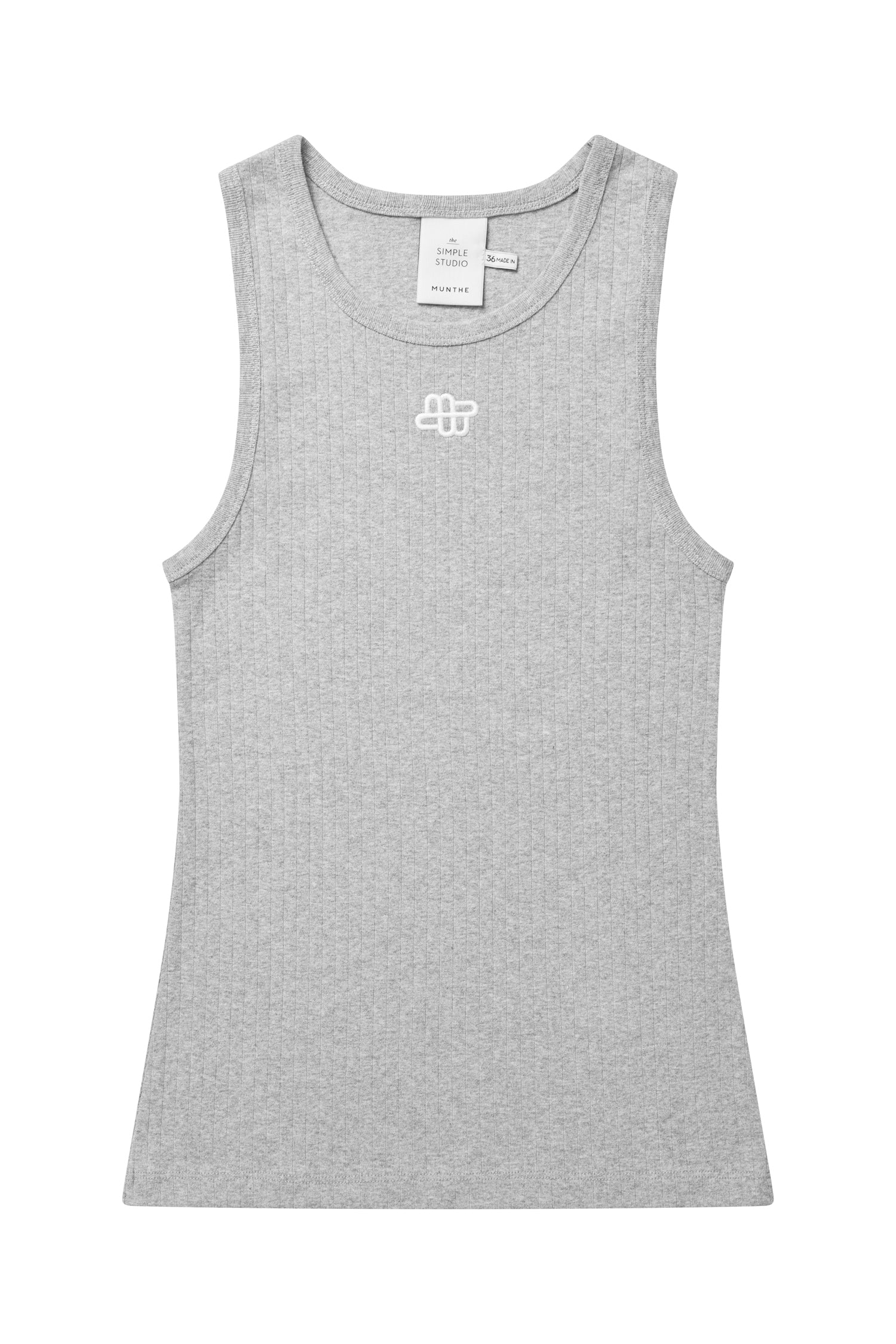 Tezza Logo tank top - grå