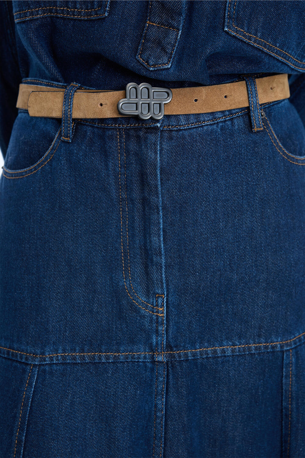 Tuxya denimnederdel - Indigo