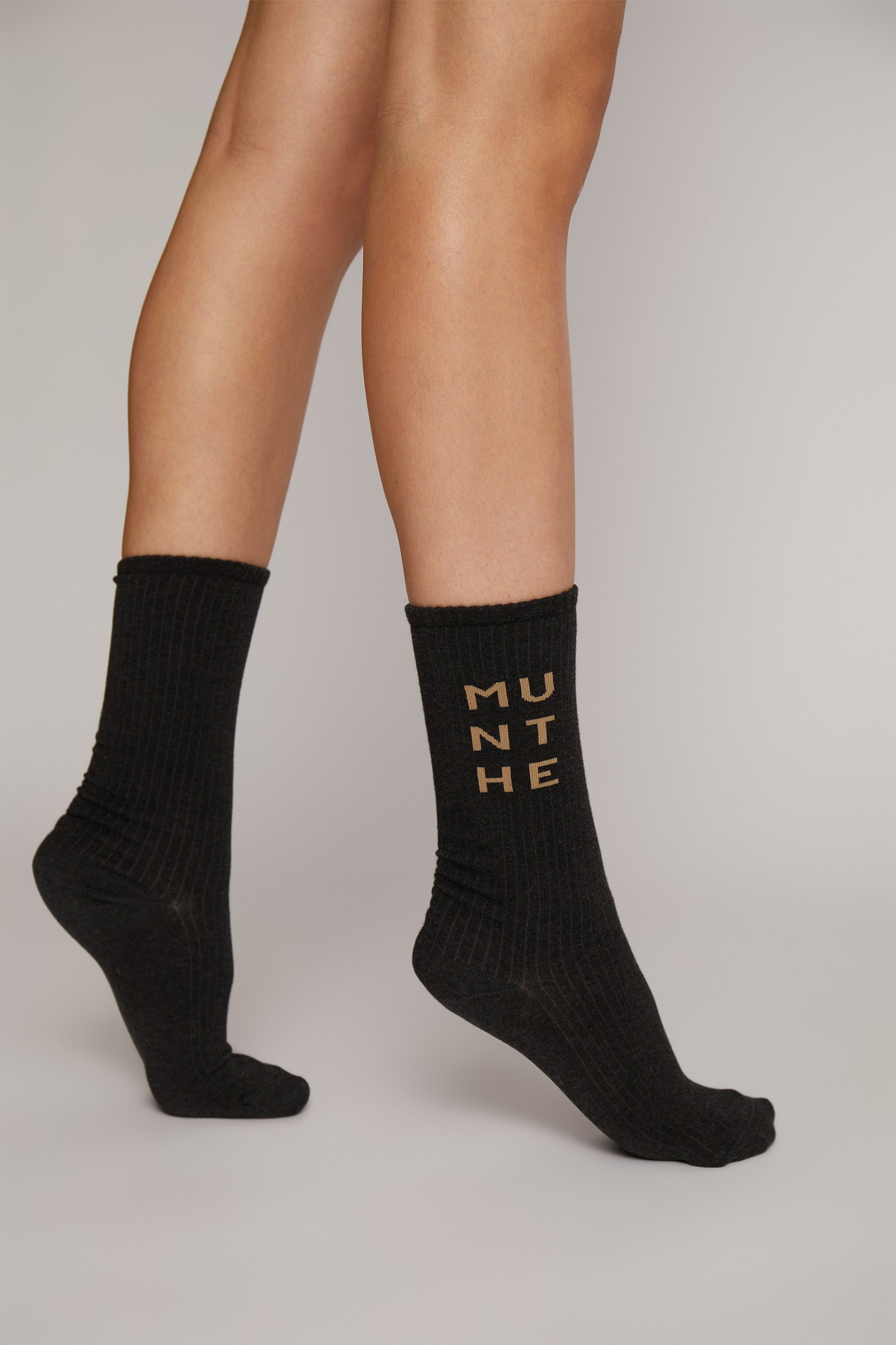 Ekanea strømper - Charcoal