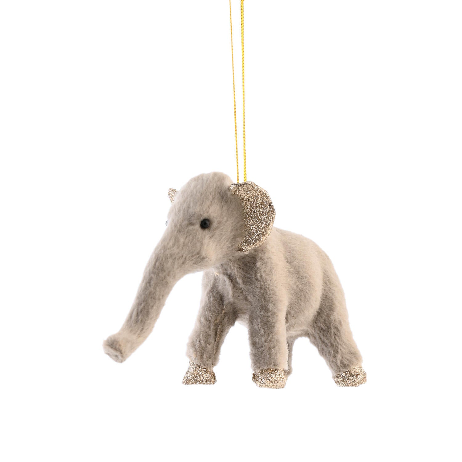 Elefant juleophæng - Grå