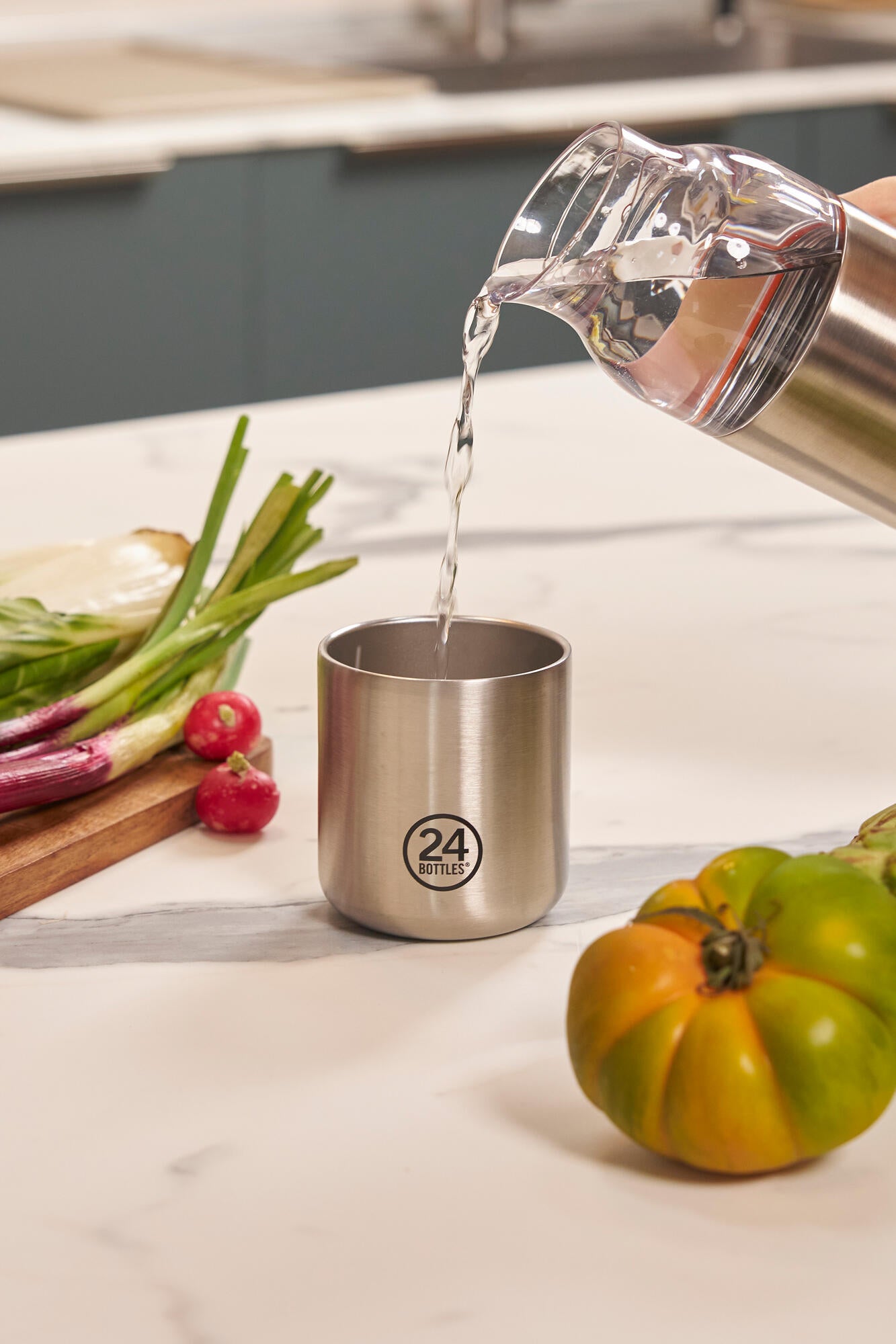 Casa termokop, 220 ml – Brushed Steel