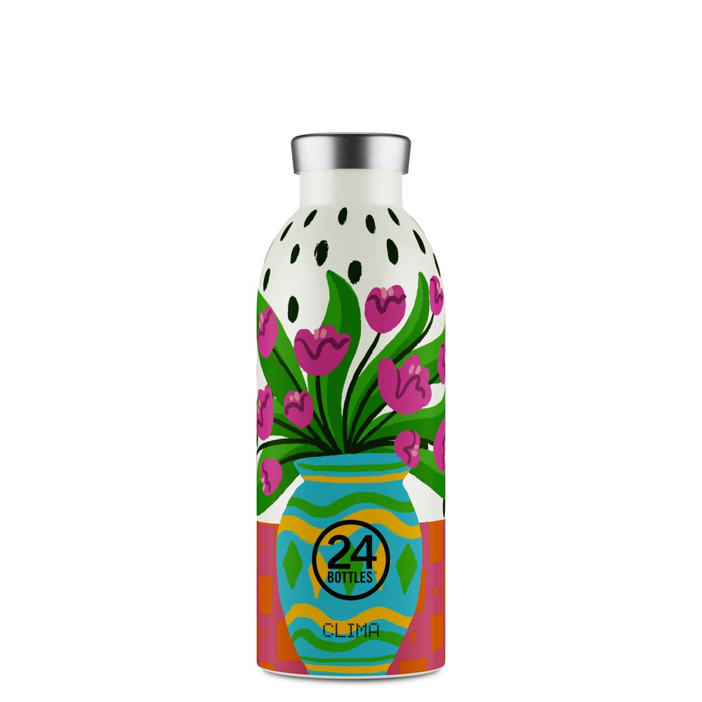 Fiori rosa Clima termoflaske - 500 ml