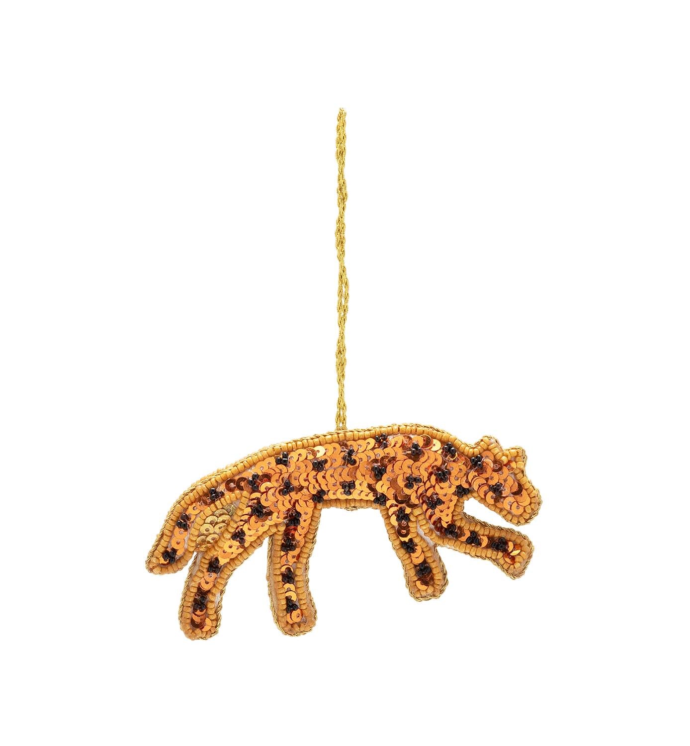 Festive Leopard juleophæng