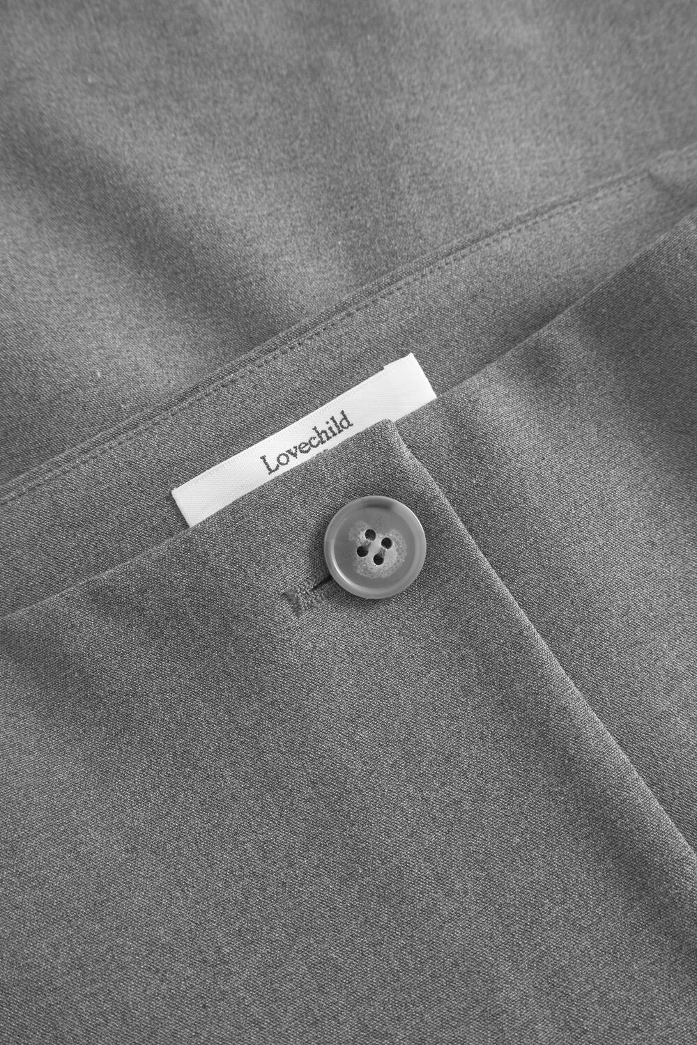 Genna kort nederdel - 057 Dark Grey