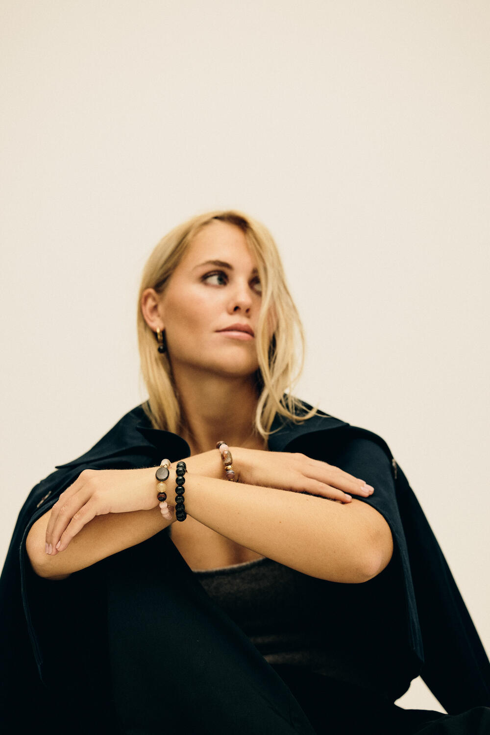 Color armbånd - sort