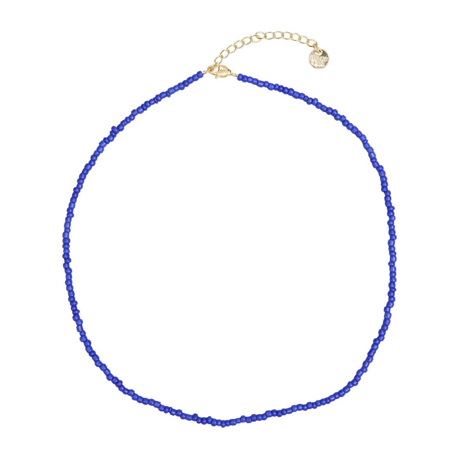 Boheme halskæde - blå