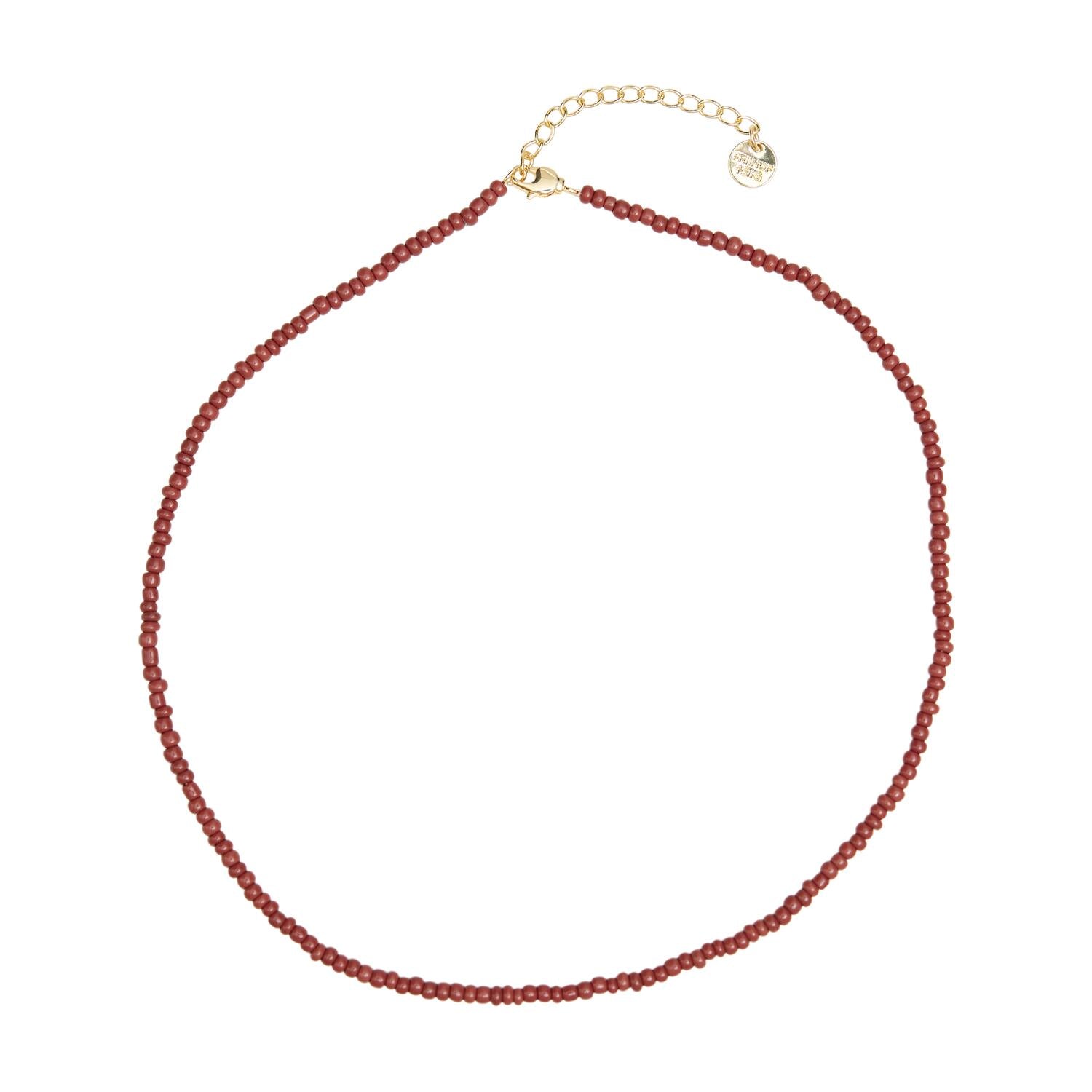 Boheme halskæde - brun