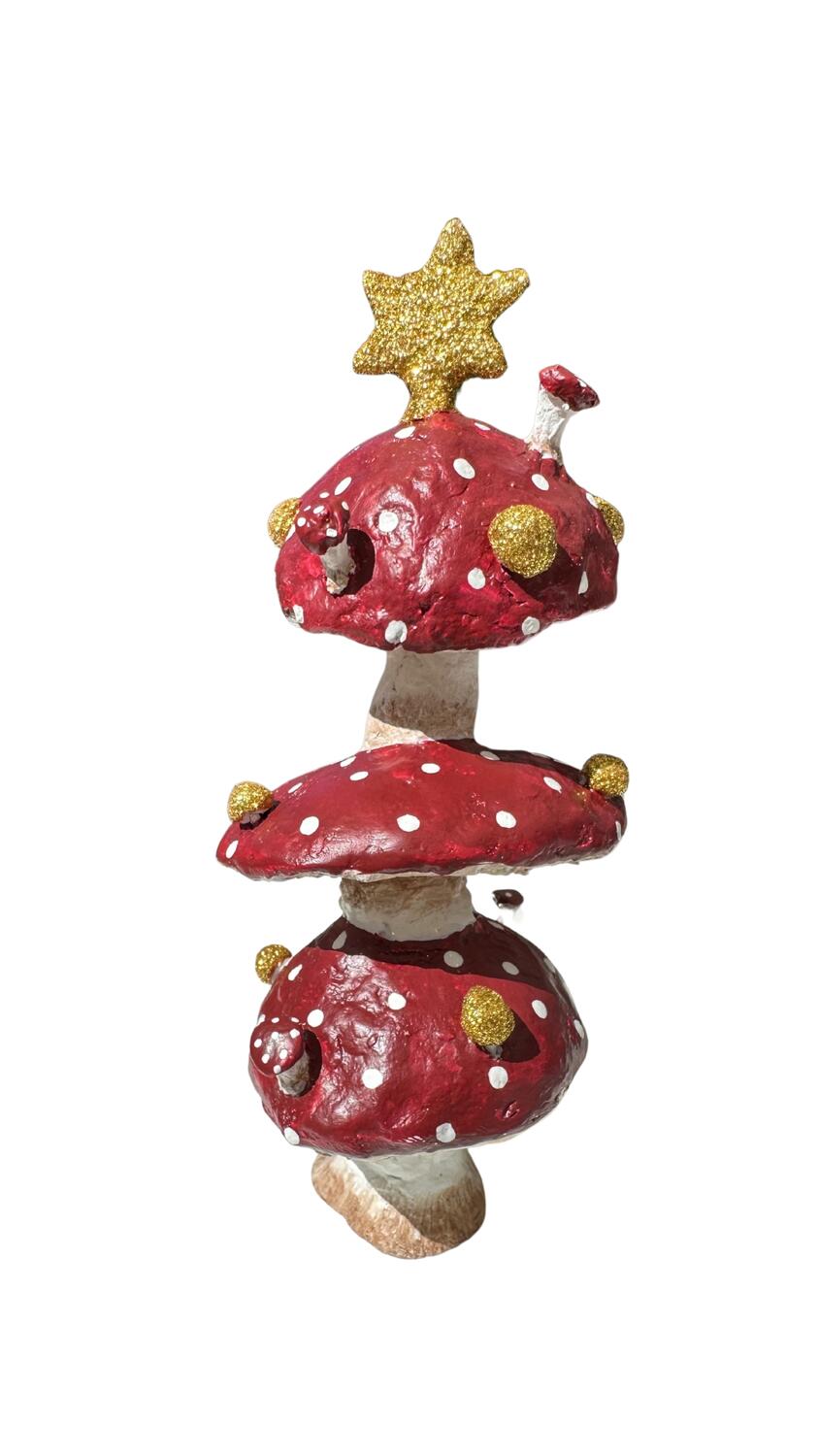 Mushroom træ julefigur