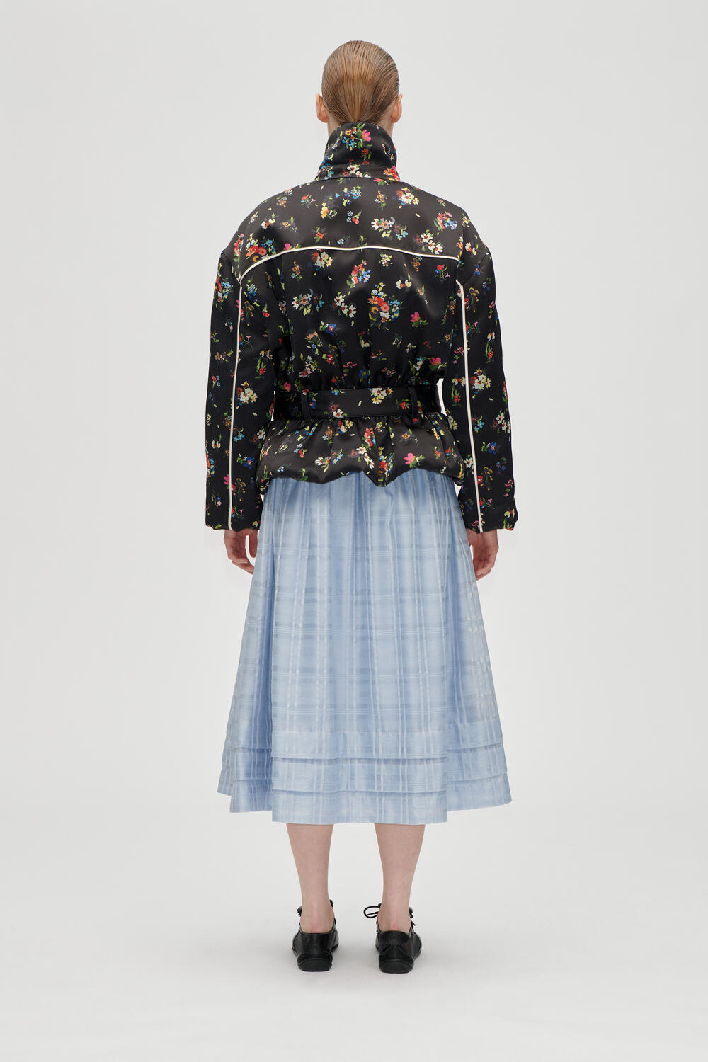 Cinched Aviator bomberjakke - Magnolia Garden