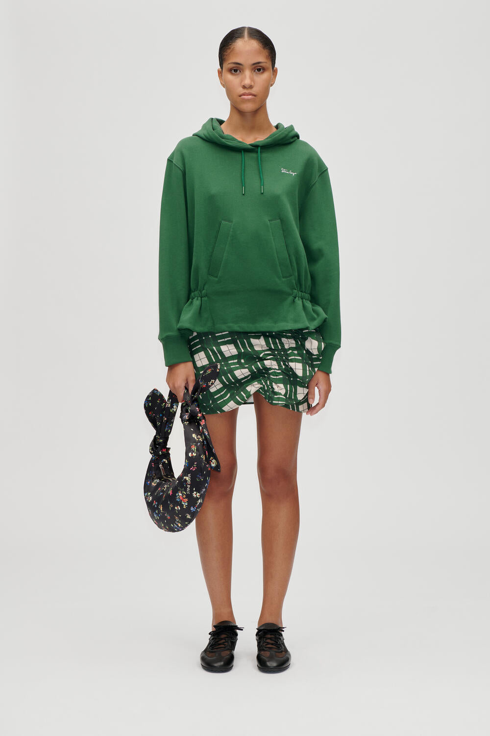 Cinched Waist hoodie - Eden