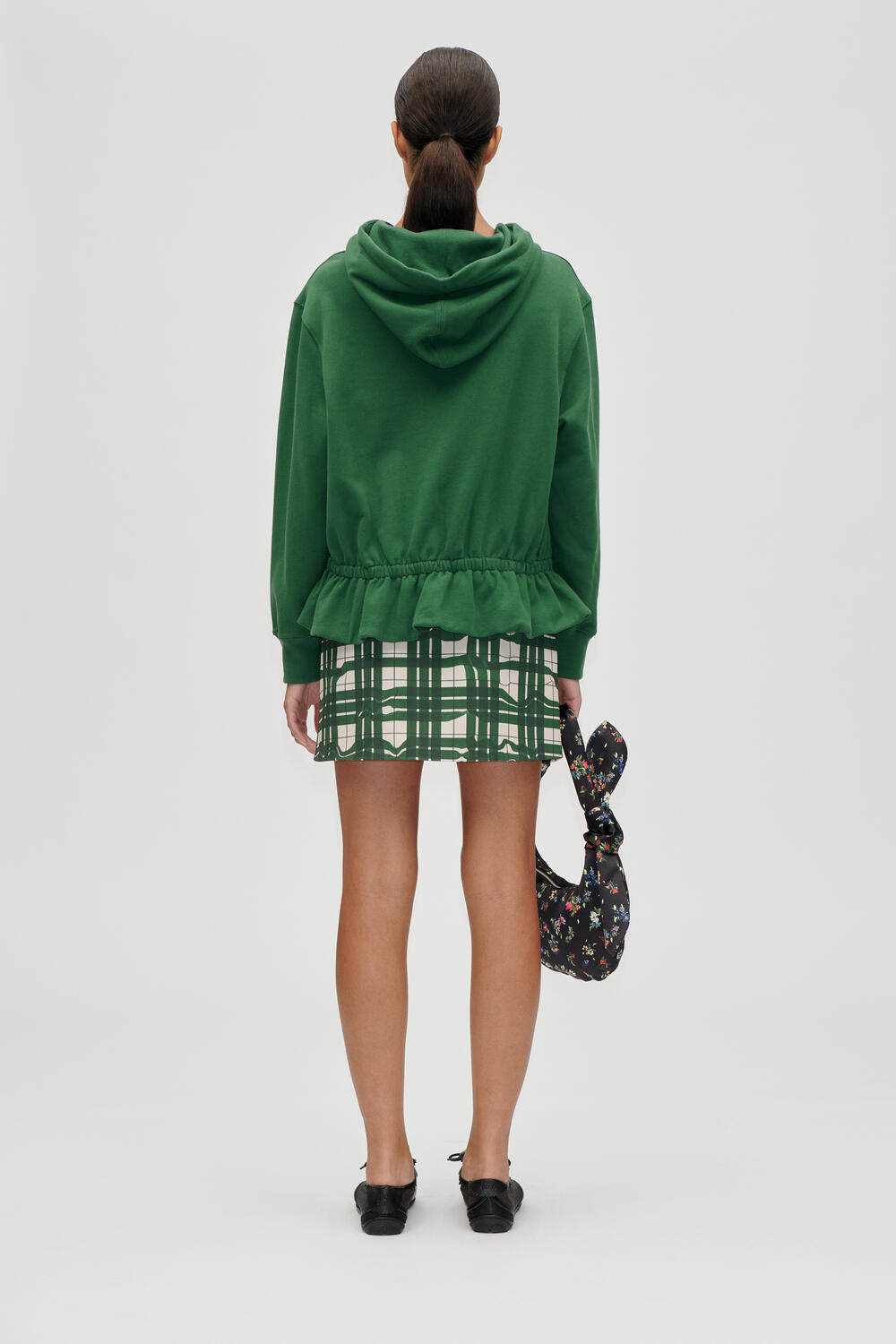 Cinched Waist hoodie - Eden