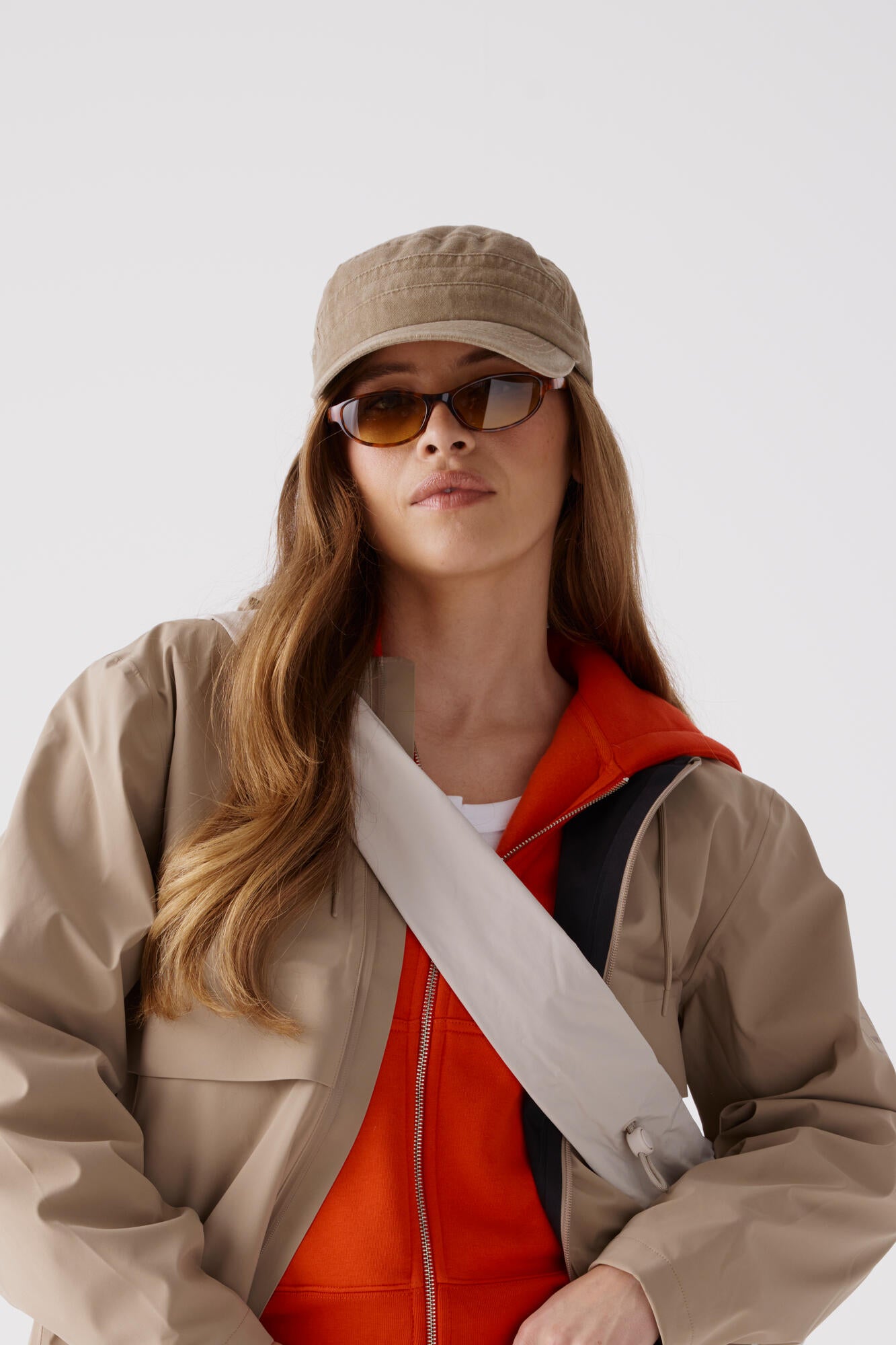Glenna kasket - Khaki