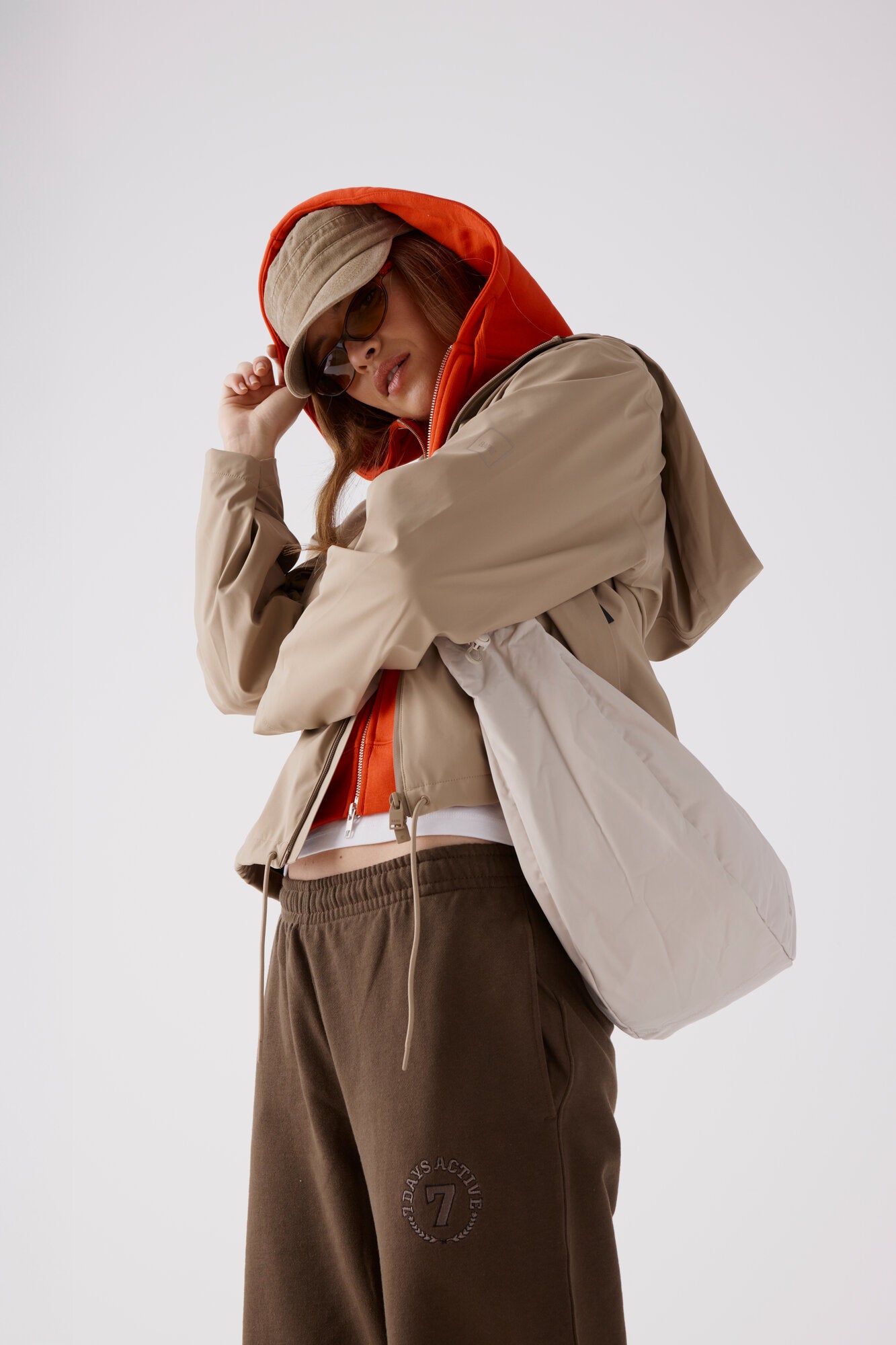 Moon Bag Ruffle - Soft shell