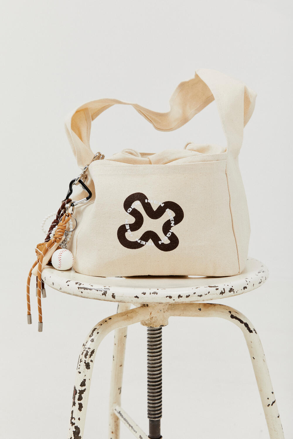 Mini shopper - brun