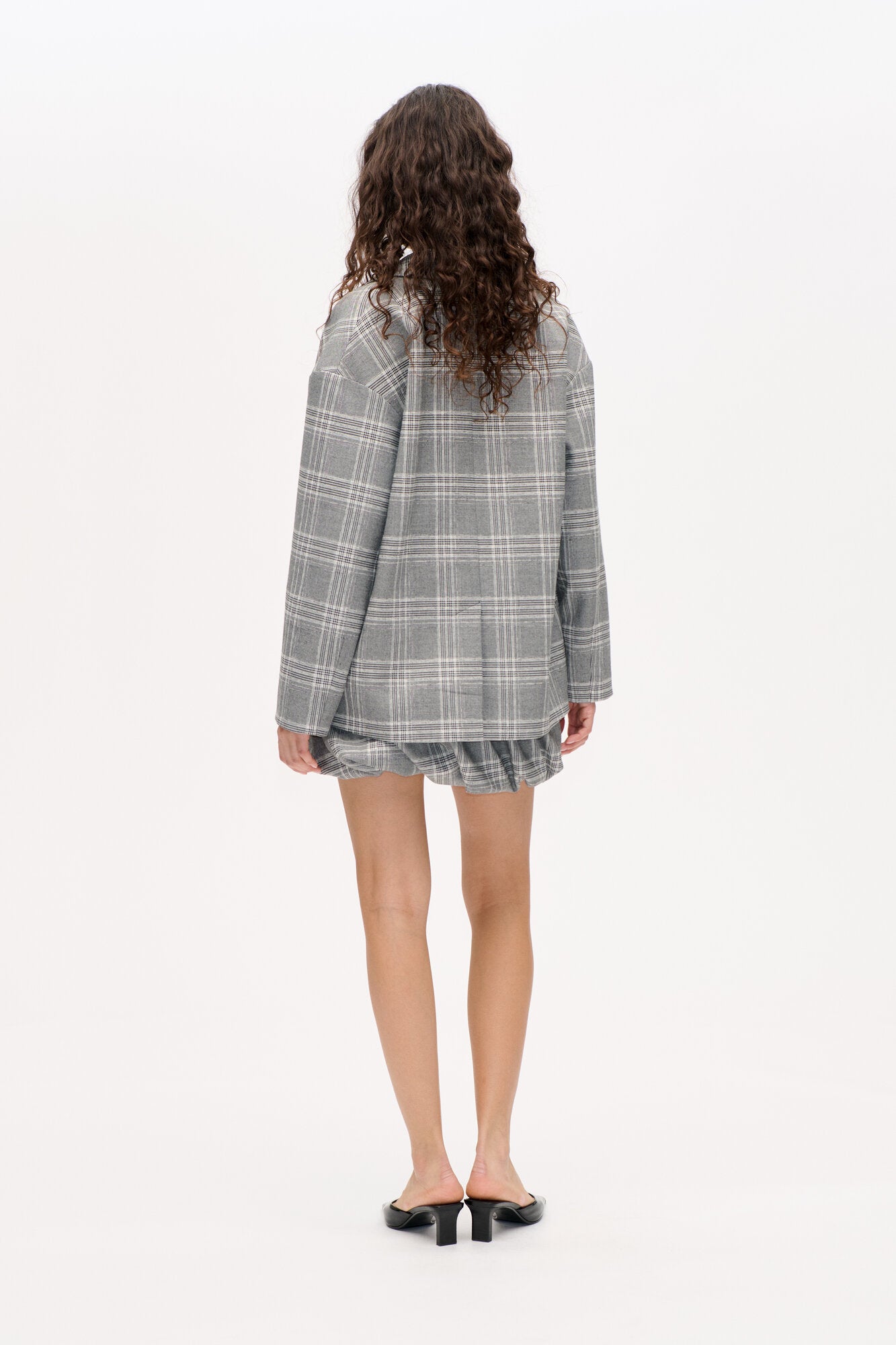 Binea blazer - Black And White Check