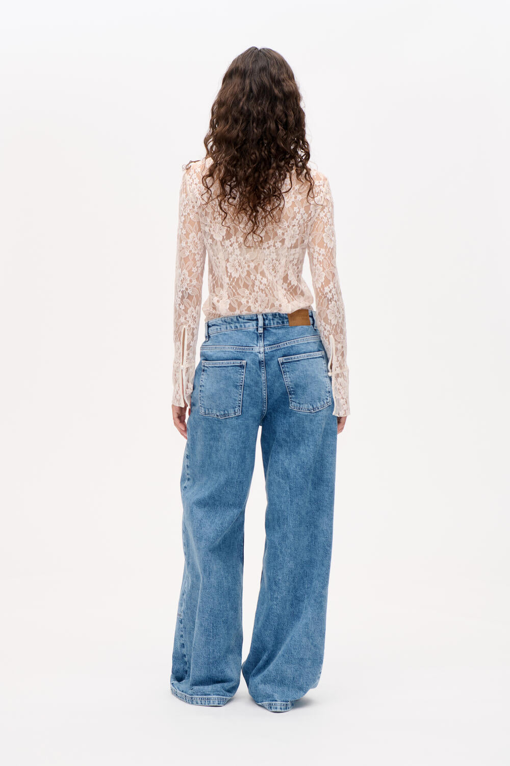 Meena blondebluse - White sand