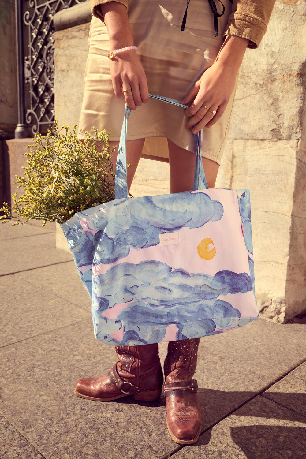 Moonshine Rose Big Canvas stofnet