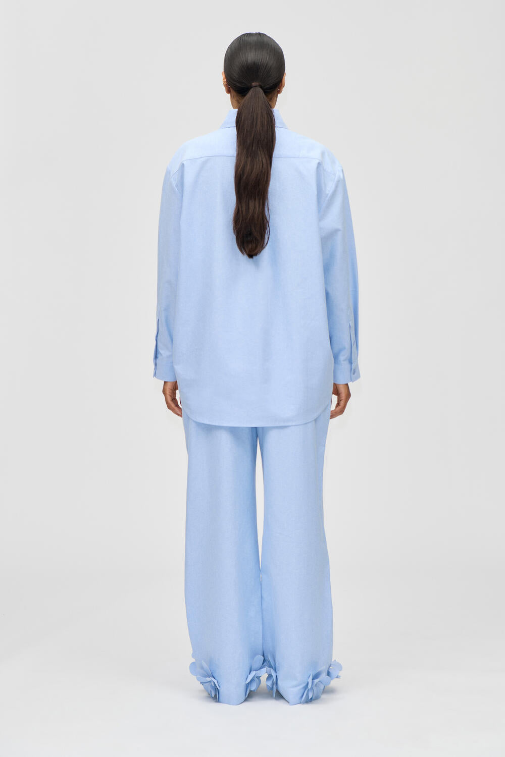 Oxford skjorte - Brunnera Blue