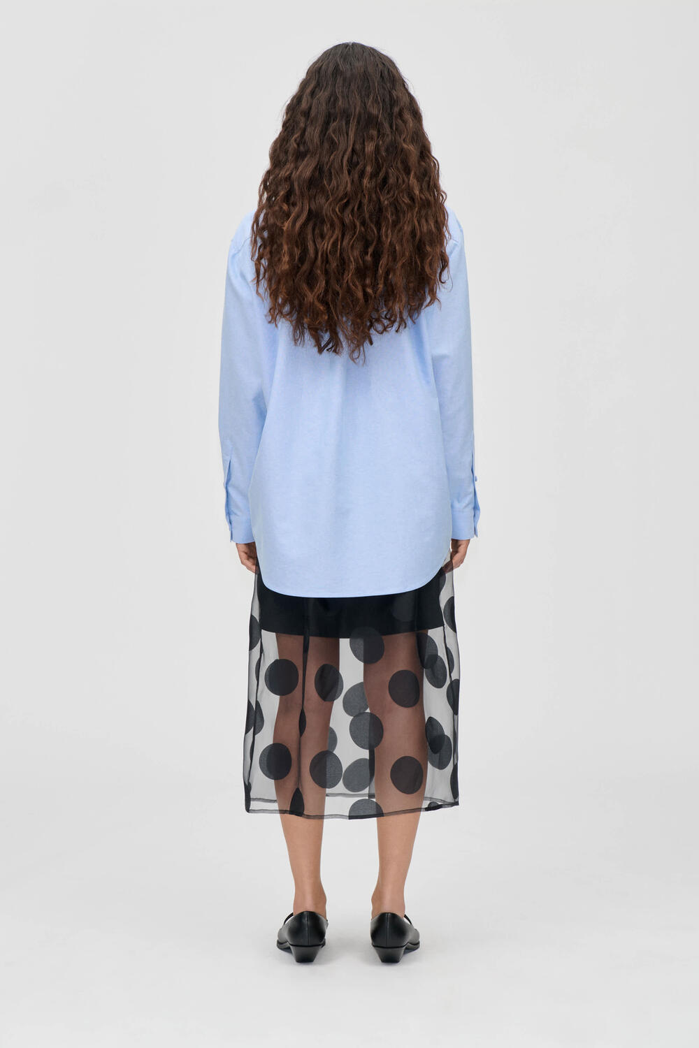 Oxford skjorte - Brunnera Blue