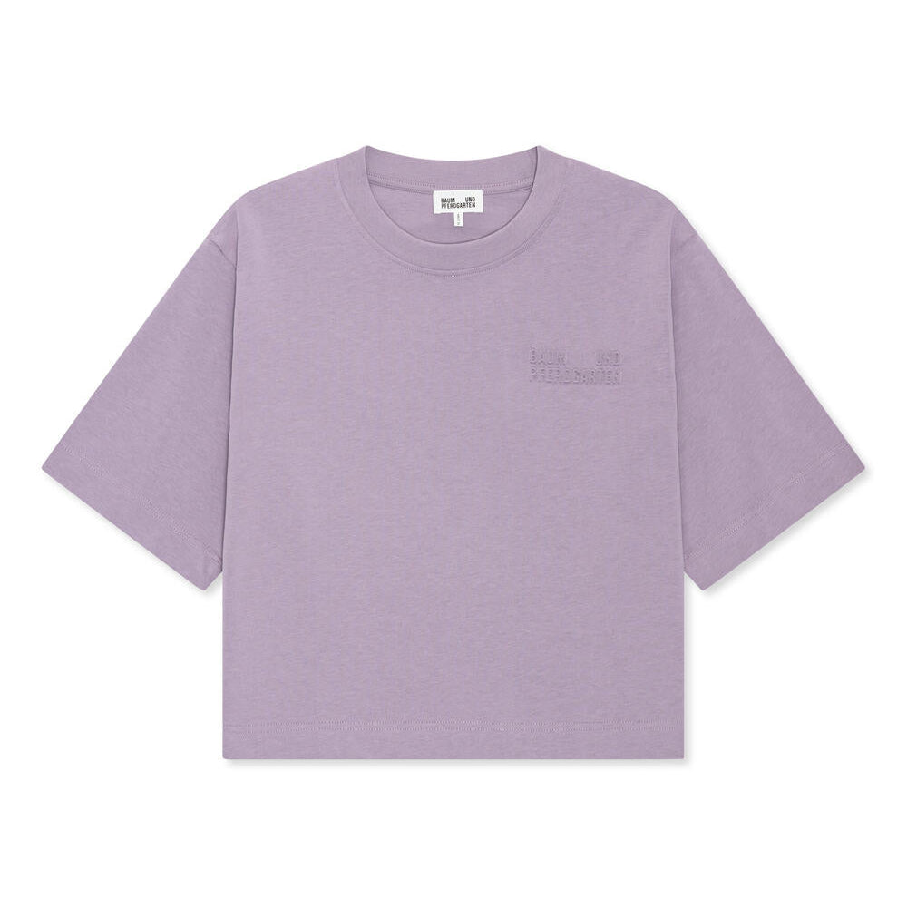 Jiana t-shirt - Dusty Grey Lilac