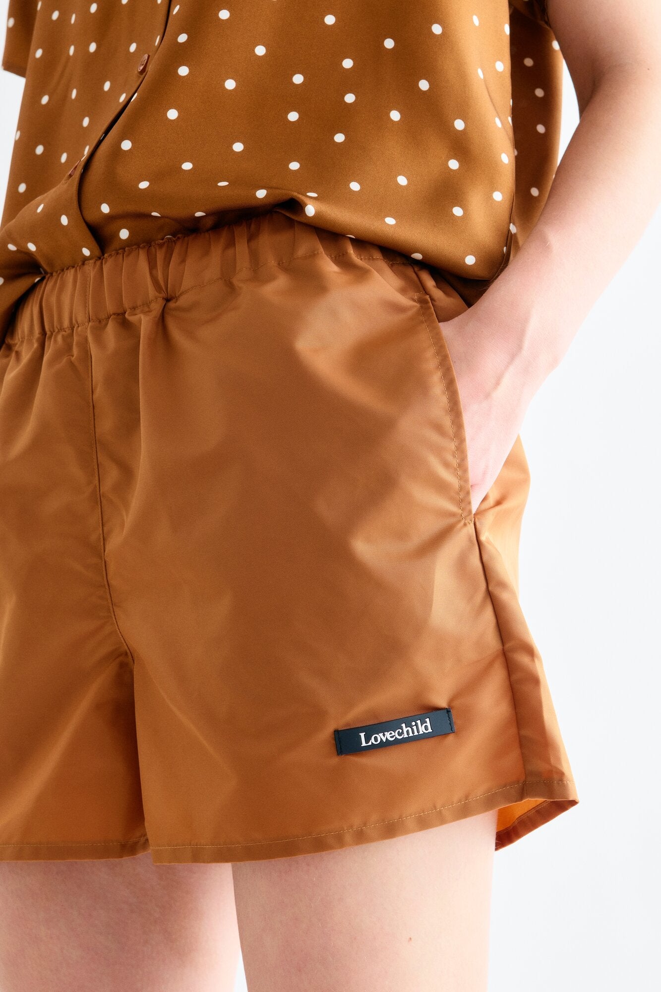 Alessio shorts - 764 Caramel