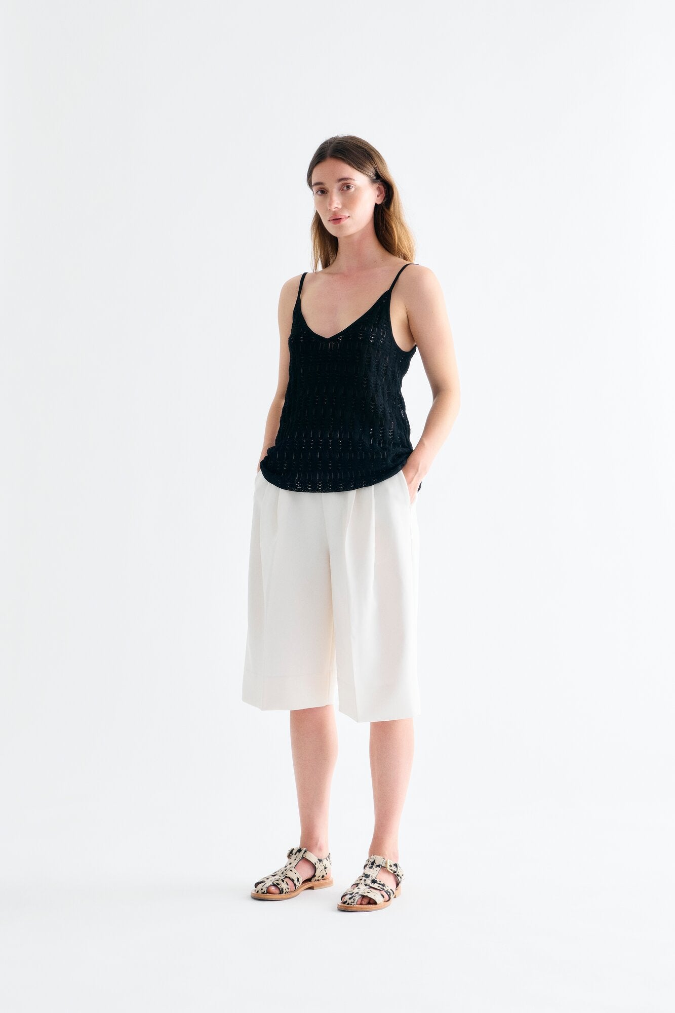 Lainey shorts - 007 Egret