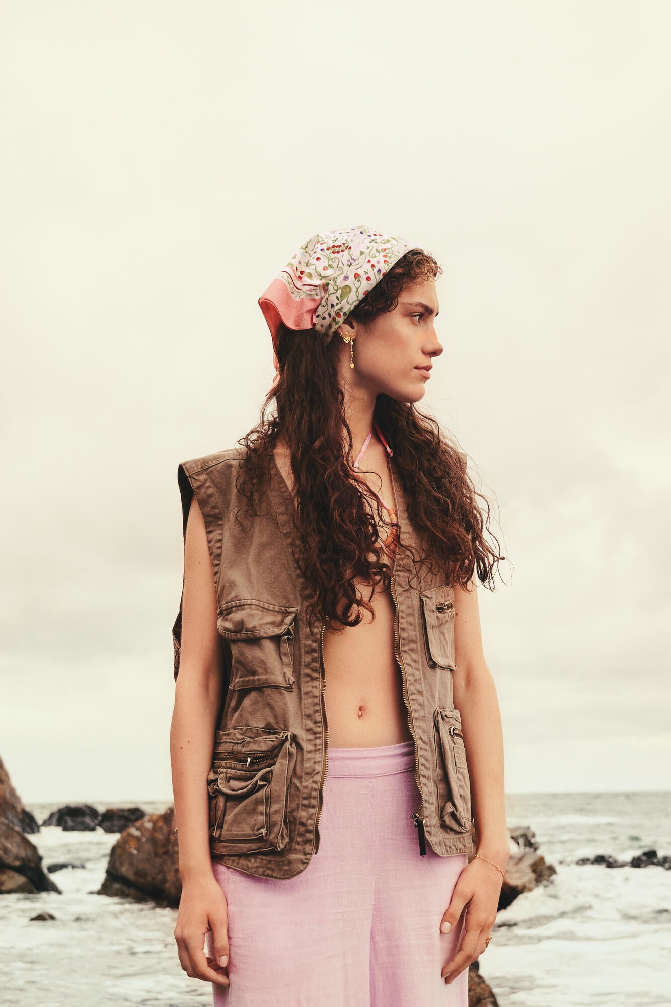 Alina tørklæde - Garden Magic