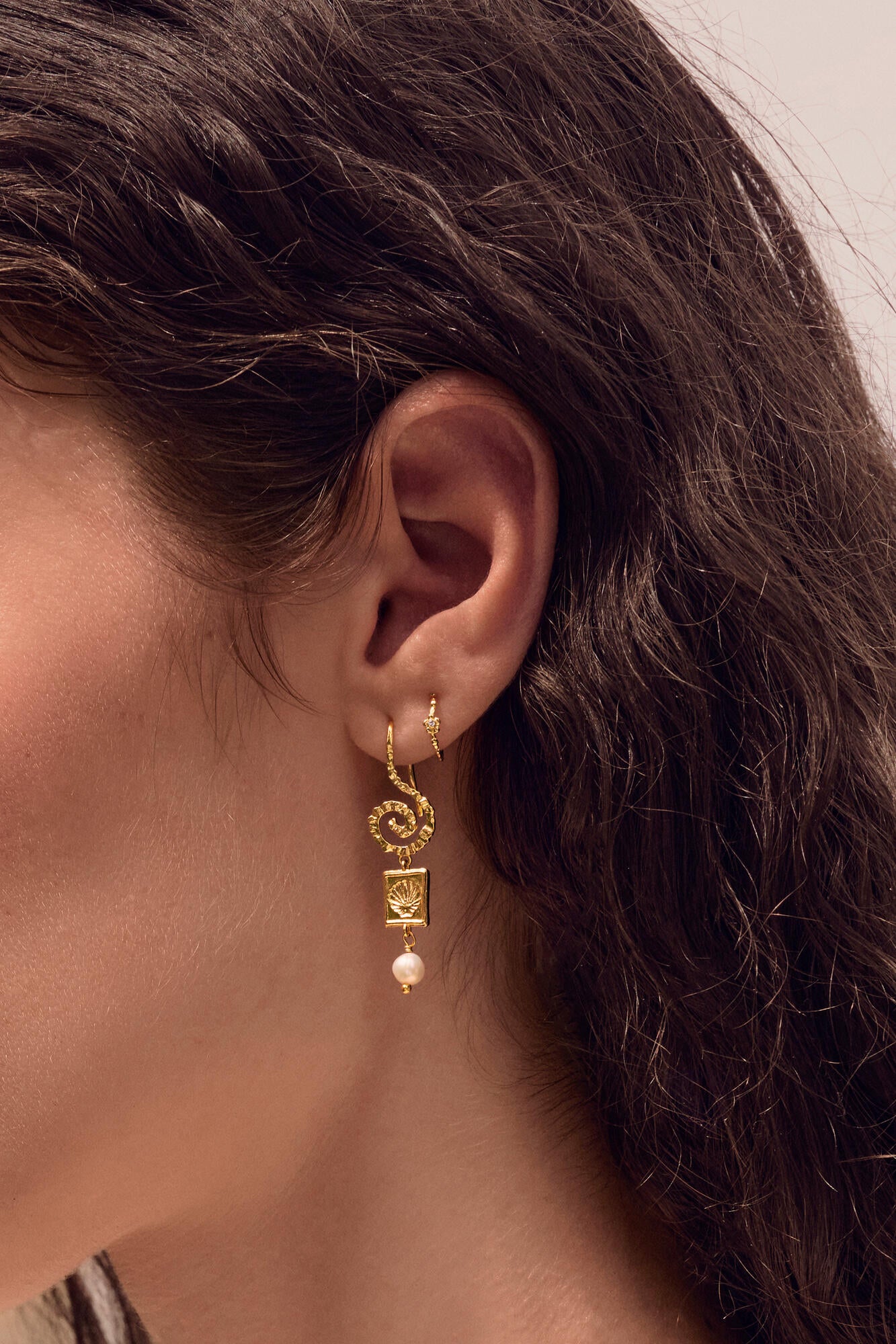 Neri hoops - forgyldt