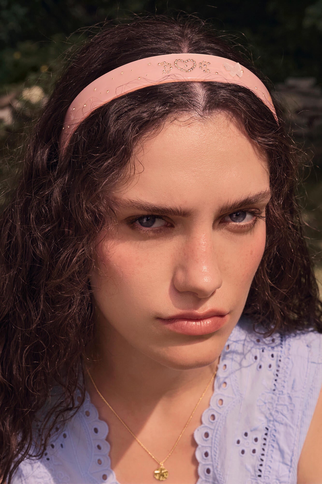 Shirly hårbøjle - Blush